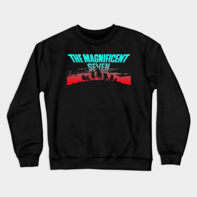 the Magnificent Seven Crewneck Sweatshirt by TeeGo